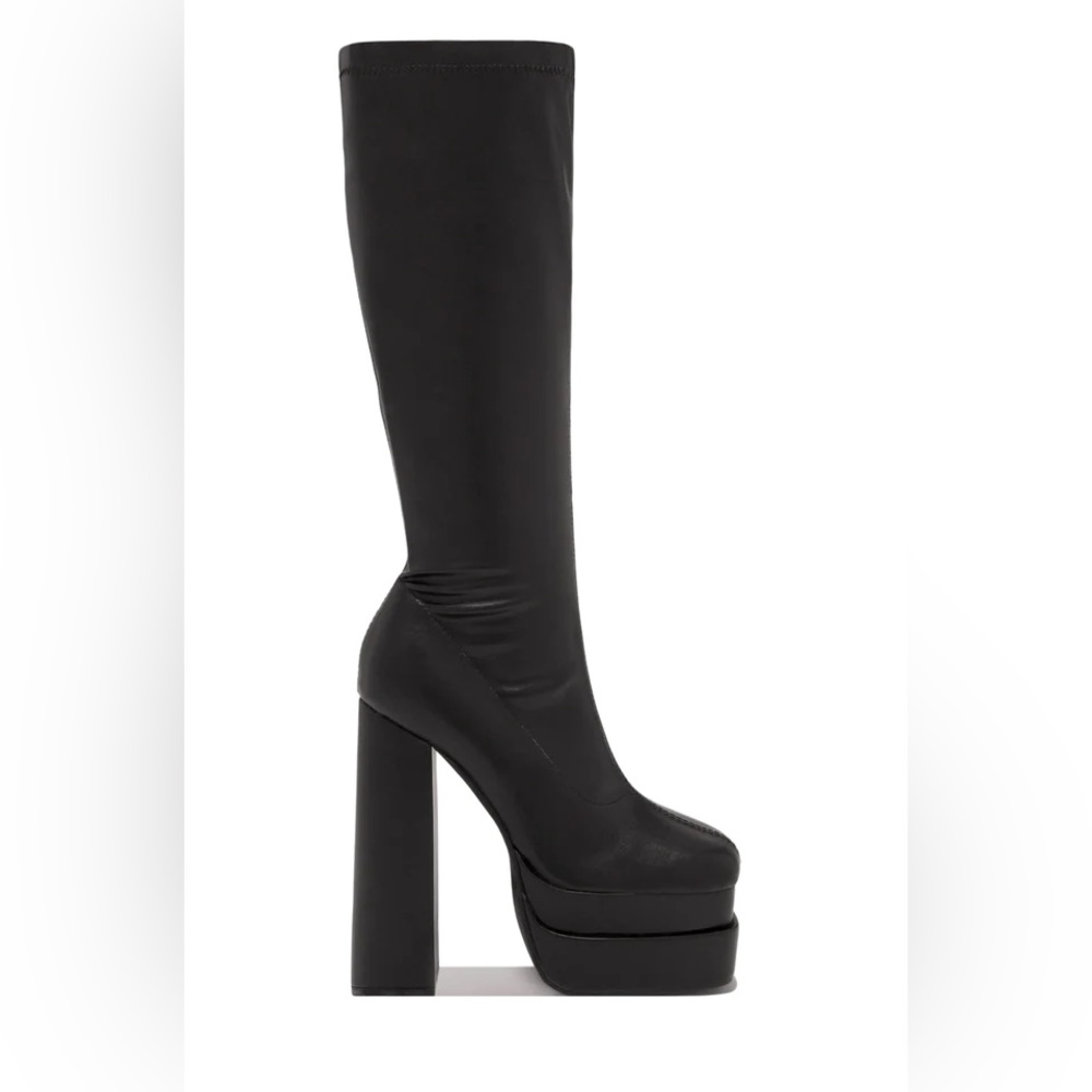 Black Platform Boots